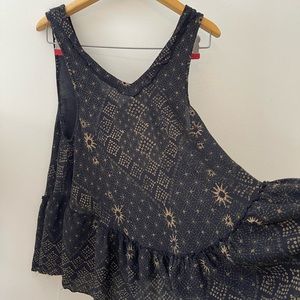 Free People babydoll tank